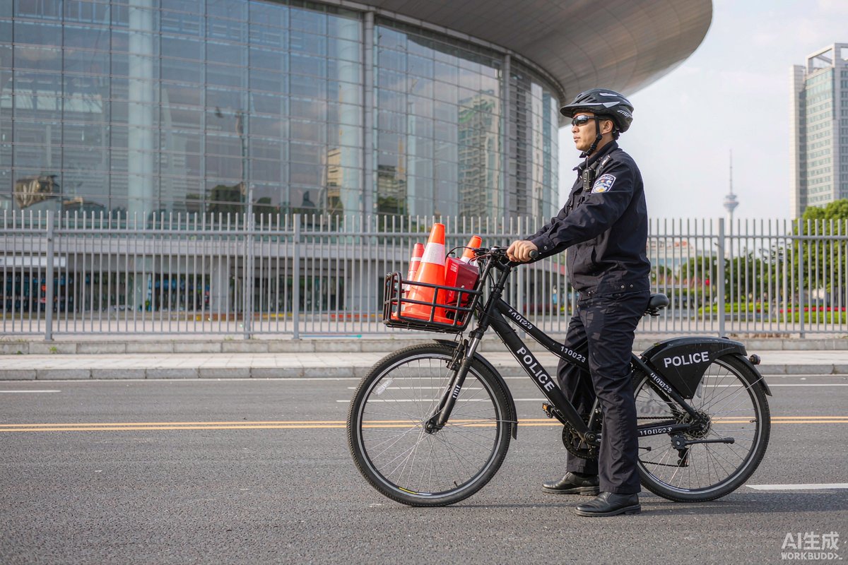 警用自行车比传统方式好在哪——会展中心场景的方式对比