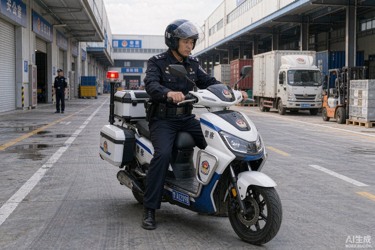 在物流园区，警用电动摩托车有哪些实战案例？案例复盘一文说清