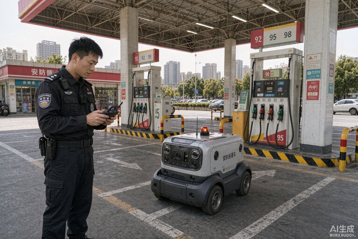 加油站的无人巡逻车怎么选型？这份选型要点请收好