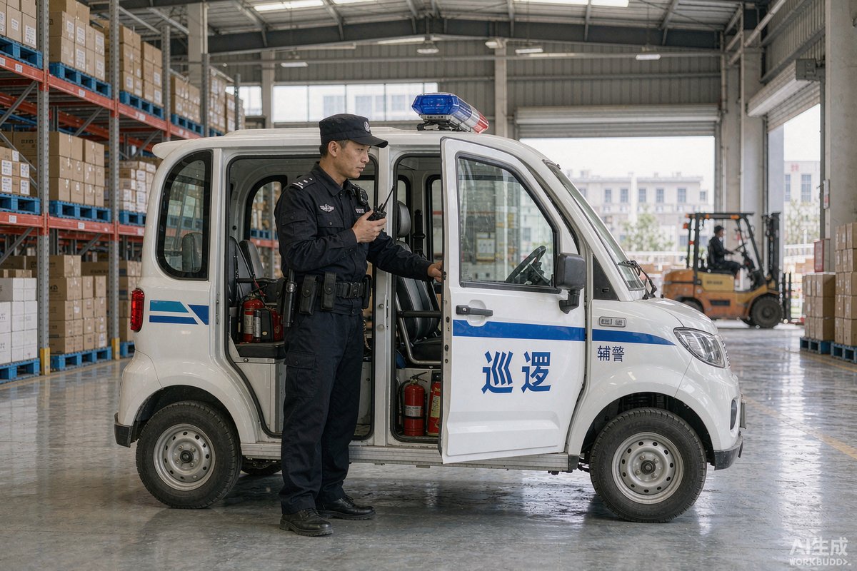 巡逻车用于仓储物流中心，人员怎么培训？培训方法分享