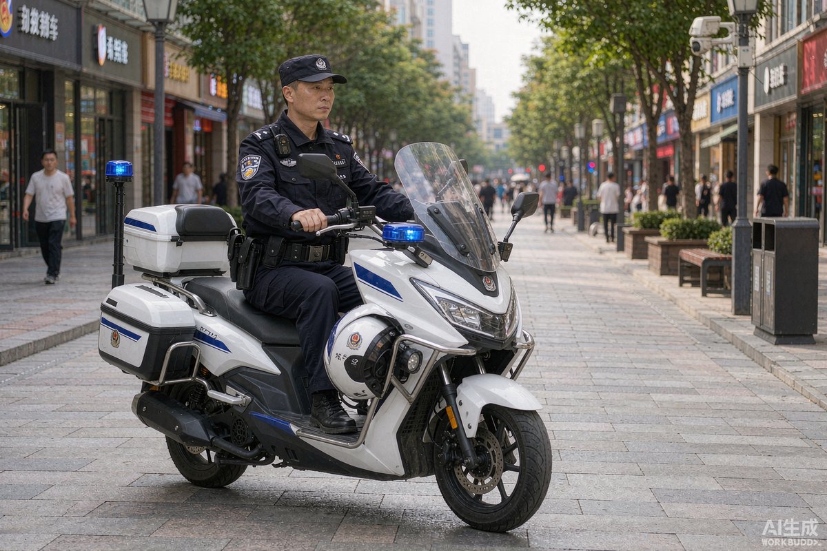 在步行街，警用电动摩托车怎么对接现有系统？系统集成一文说清