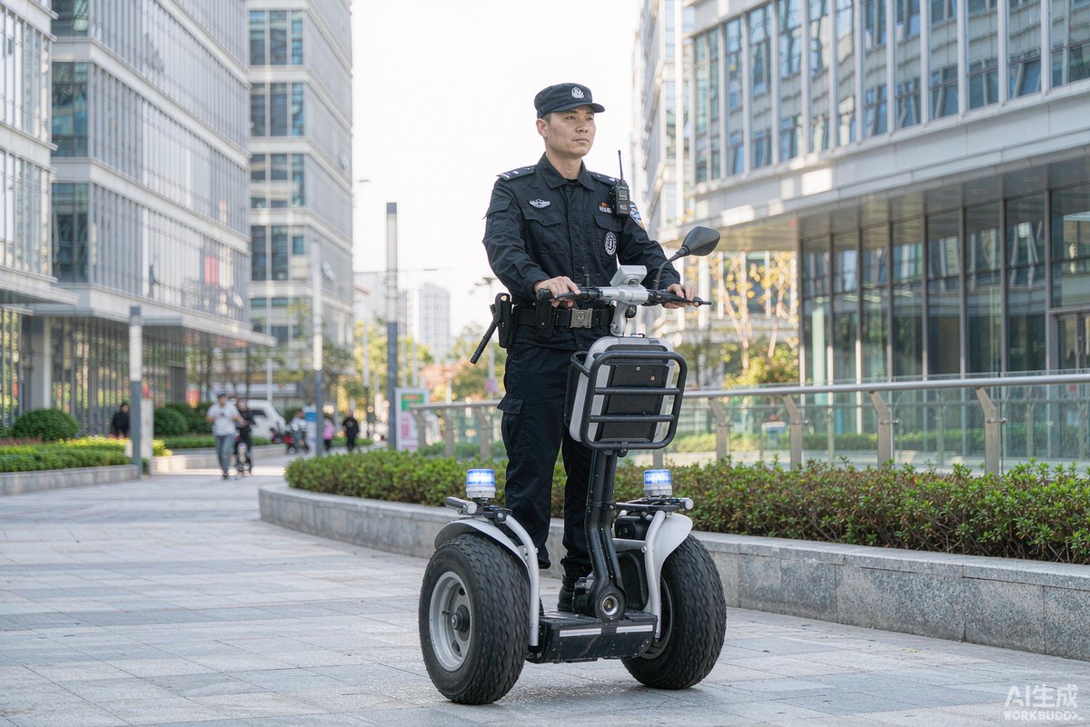 在写字楼园区，警用平衡车未来趋势怎么看？趋势研判一文说清